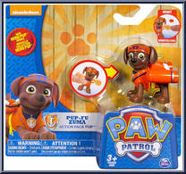 Zuma from Paw Patrol - Pup-Fu manufactured by Spinmaster [Front]