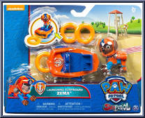 Zuma from Paw Patrol - Sea Patrol - Launching Surfboard manufactured by Spinmaster [Front]