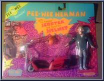 Pee-Wee Herman with Scooter from Pee-Wee's Playhouse - Basic Series manufactured by Matchbox [Front]