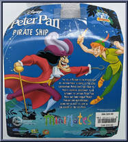Peter Pan Pirate Ship from Peter Pan - Minimates manufactured by Diamond Select [Back]
