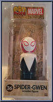 Spider-Gwen from Pin Mates - Basic Series manufactured by Bif Bang Pow! [Front]
