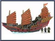 Pirate Fleet: Empress from Pirates of the Caribbean - At World's End - Micro Playsets manufactured by Zizzle [Loose]