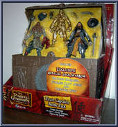 Pirate Captains Battle 3-Pack from Pirates of the Caribbean - At World's End - Exclusives manufactured by Zizzle [Front]