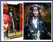 Jack Sparrow (Serious) from Pirates of the Caribbean - Curse of the Black Pearl - 18" Scale manufactured by Neca [Front]