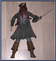 Jack Sparrow (Serious) from Pirates of the Caribbean - Curse of the Black Pearl - 18" Scale manufactured by Neca [Loose]