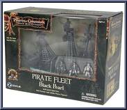Pirate Fleet: Black Pearl from Pirates of the Caribbean - Dead Man's Chest - Micro World manufactured by Zizzle [Front]