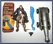 Jack (Cannon & Krakken Tentacle) from Pirates of the Caribbean - Dead Man's Chest - Deluxe Figures manufactured by Zizzle [Loose]
