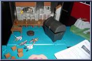 Treasure Chest Playset from Pirates of the Caribbean - Dead Man's Chest - Micro World manufactured by Zizzle [Loose]