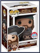 Barbossa (with Monkey) from Pirates of the Caribbean - Pop! Vinyl Figures manufactured by Funko [Front]
