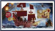 Queen Anne's Revenge from Pirates of the Caribbean - On Stranger Tides - [4" Scale] - Playsets manufactured by Jakks Pacific [Front]