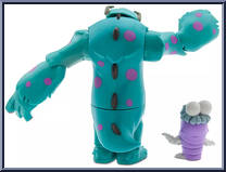 Sulley and Boo from Pixar Toybox - Basic Series manufactured by Disney [Loose]