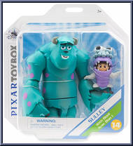 Sulley and Boo from Pixar Toybox - Basic Series manufactured by Disney [Front]