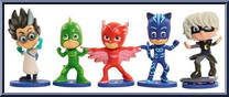 Collectible Figure Set #3 from PJ Masks - Box Sets manufactured by Just Play [Loose]