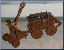 Catapult & Wagon Action Figure