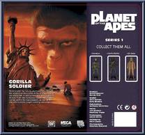 Gorilla Soldier from Planet of the Apes - Clothed Retro manufactured by Neca [Back]
