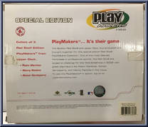 Boston Red Sox from Play Makers - MLB - Special Edition manufactured by Upper Deck [Back]