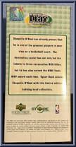Shaquille O'Neal from Play Makers - NBA - Premium manufactured by Upper Deck [Back]