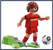 Soccer Player (Belgium) Action Figure