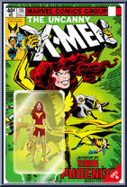Dark Phoenix (Uncanny X-Men Vol. 1 #135) (1/4) from Pocket Cover - Mini-Maquettes manufactured by Toy Sapiens [Front]
