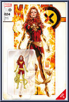 Dark Phoenix (X-Men Vol. 6 #24) (1/8) from Pocket Cover - Mini-Maquettes manufactured by Toy Sapiens [Front]