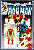 Iron Man (Mark 4) Vol. 1 #174 from Pocket Cover - Mini-Maquettes manufactured by Toy Sapiens [Front]