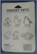 Rabbit from Pocket Pets - 1985 Wind-Ups manufactured by Tomy [Back]