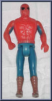 Spider-Man from Pocket Super Heroes - White Card manufactured by Mego [Loose]