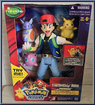 Ash & Pikachu from Pokemon - Trainer's Choice - ThinkChip manufactured by Hasbro [Front]