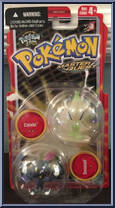 Celebi / Sneasel from Pokemon - Master Quest manufactured by Hasbro [Front]