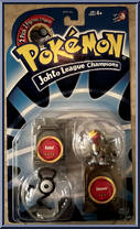 Entei / Unown from Pokemon - Johto League Champion manufactured by Hasbro [Front]