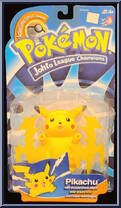 Pikachu (Thundershock Attack) from Pokemon - Johto League Champion manufactured by Hasbro [Front]
