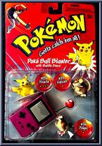 Pikachu #25 / Raticate #20 / Pidgey #16 from Pokemon - Poke Ball Blasters manufactured by Hasbro [Front]