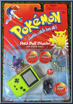 Rattata #19 / Geodude #74 / Gengar #94 from Pokemon - Poke Ball Blasters manufactured by Hasbro [Front]