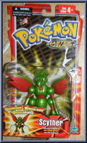 Scyther from Pokemon - Master Quest manufactured by Hasbro [Front]