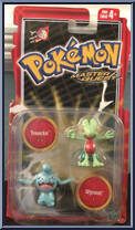 Treecko / Wynaut from Pokemon - Master Quest manufactured by Hasbro [Front]