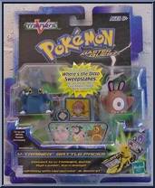 Whitney with Heracross & Sentret (V-Trainer) from Pokemon - Master Quest manufactured by Hasbro [Front]
