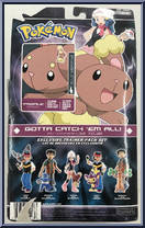 Dawn and Buneary from Pokemon - Diamond and Pearl - Trainer Packs manufactured by Jakks Pacific [Back]