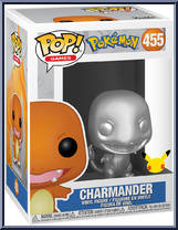 Charmander (Silver Chrome) from Pokemon - Pop! Vinyl Figures manufactured by Funko [Front]