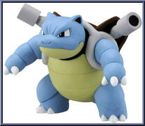 Blastoise from Pokemon - Monster Collection - MS Series manufactured by Tomy [Loose]