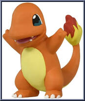Charmander from Pokemon - Monster Collection - MS Series manufactured by Tomy [Loose]
