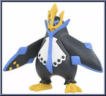 Empoleon from Pokemon - Monster Collection - MS Series manufactured by Tomy [Loose]
