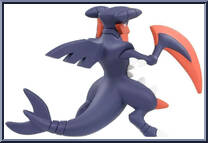 Gaburias from Pokemon - Monster Collection - MS Series manufactured by Tomy [Loose]