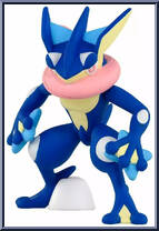 Greninja from Pokemon - Monster Collection - MS Series manufactured by Tomy [Loose]