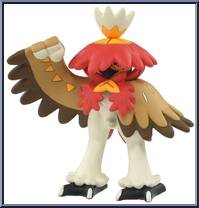 Hisuian Decidueye from Pokemon - Monster Collection - MS Series manufactured by Tomy [Loose]