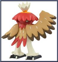 Hisuian Decidueye from Pokemon - Monster Collection - MS Series manufactured by Tomy [Loose]