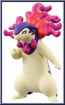 Hisuian Typhlosion from Pokemon - Monster Collection - MS Series manufactured by Tomy [Loose]
