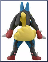 Mega Lucario from Pokemon - Monster Collection - MS Series manufactured by Tomy [Loose]