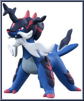 Samurott from Pokemon - Monster Collection - MS Series manufactured by Tomy [Loose]