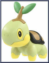 Turtwig from Pokemon - Monster Collection - MS Series manufactured by Tomy [Loose]