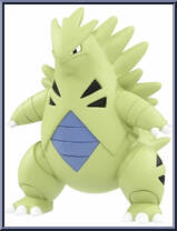 Tyranitar from Pokemon - Monster Collection - MS Series manufactured by Tomy [Loose]